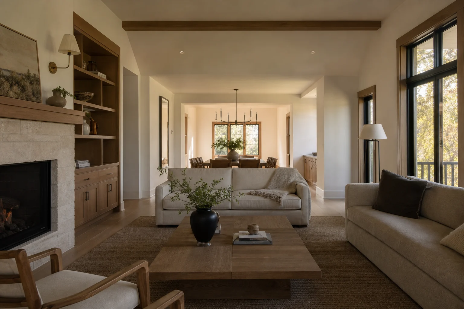 High quality commercial interior buildout design visualization